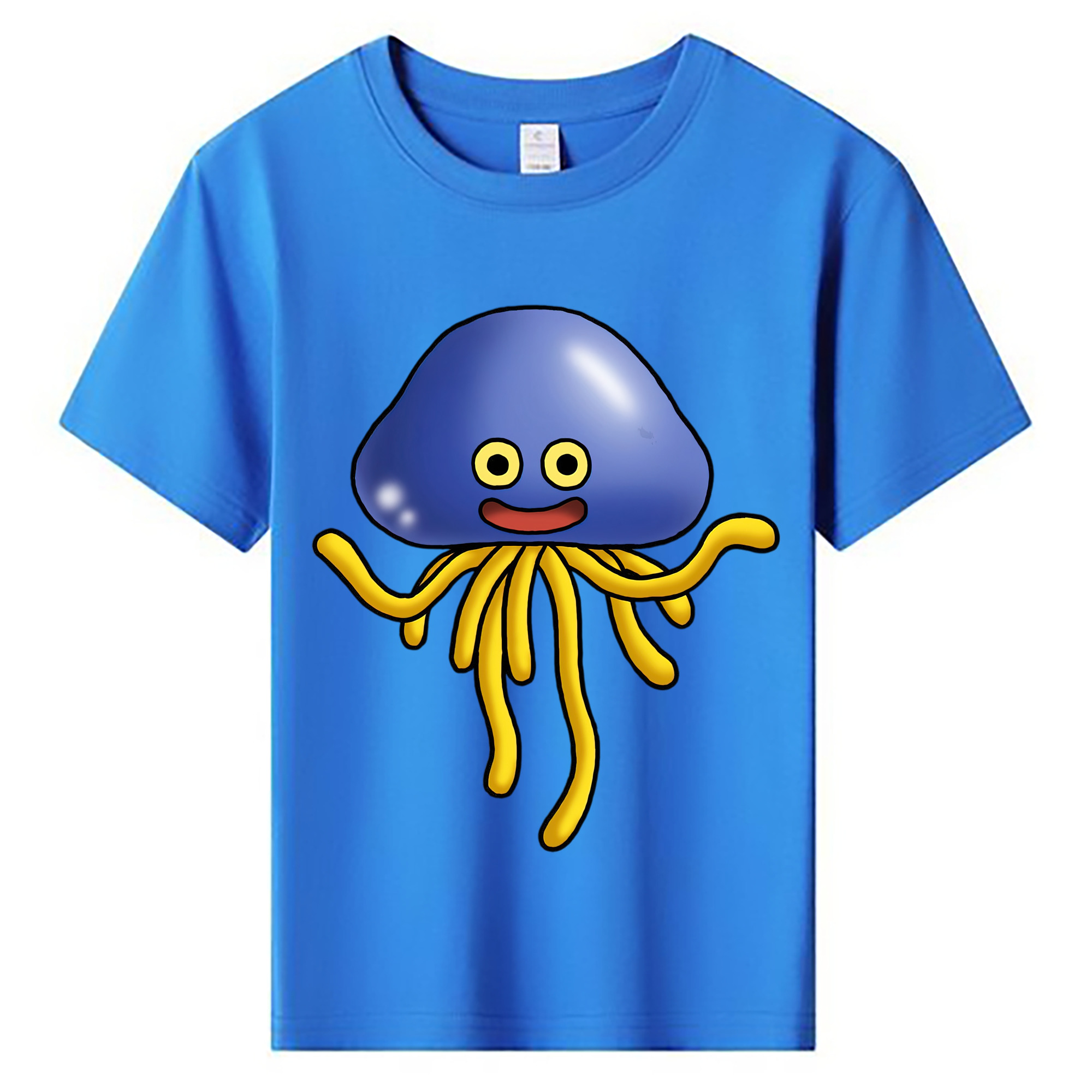 （画像用） ドラゴンクエスト Doragon Kuesuto Dragon Quest 綿100％キッズTシャツ（フロントプリント）